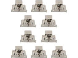 Conjunto de 10 Rolo Travas com esfera dupla para suportes de armário e