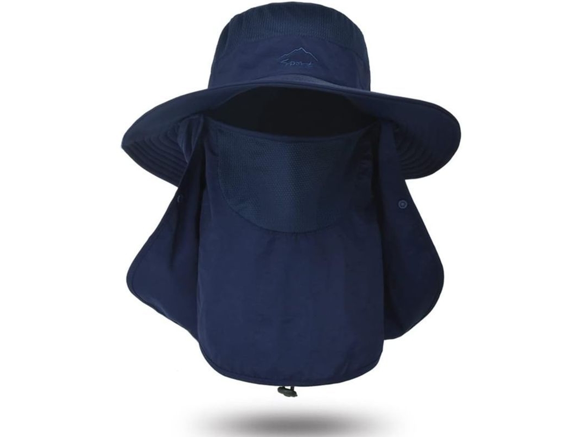 2026 sombrero de Sol Al Aire Libre Unisex Plegable Transpirable Impermeable Con Borde Ancho para Senderismo Pesca Jardín