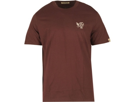 Camiseta Masculina Katxi Klothing Basa Arana Marrom Rede Marrom (s)