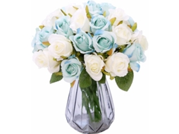 Ramos de Rosas Nova Line, 24 cabeças, seda, casamento, marca S/MARCA