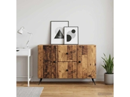 Vidaxl Buffet Madeira Antiga 89 X 34,5 X 60 Cm Derivados De Madeira
