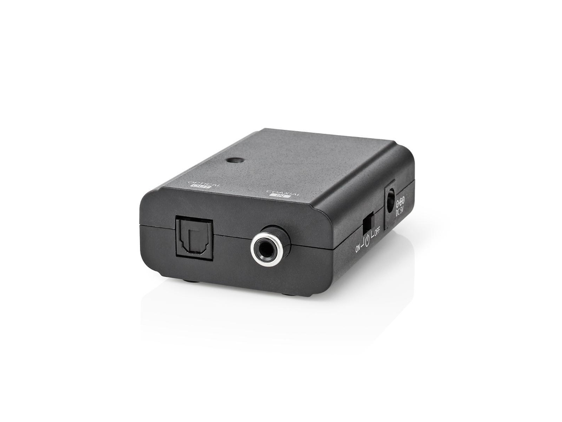 Conversor De Áudio Digital | Unidirecional | Entrada De Conexão 1x S/pdif | Saída De Conexão Toslink Fêmea | Manual De Instruçõe Aquaforge