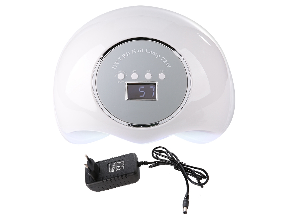 Lâmpada De Unhas Uv Led De 72w Potente Secagem Rápida Com Sensor Automático Lâmpada De Manicure
