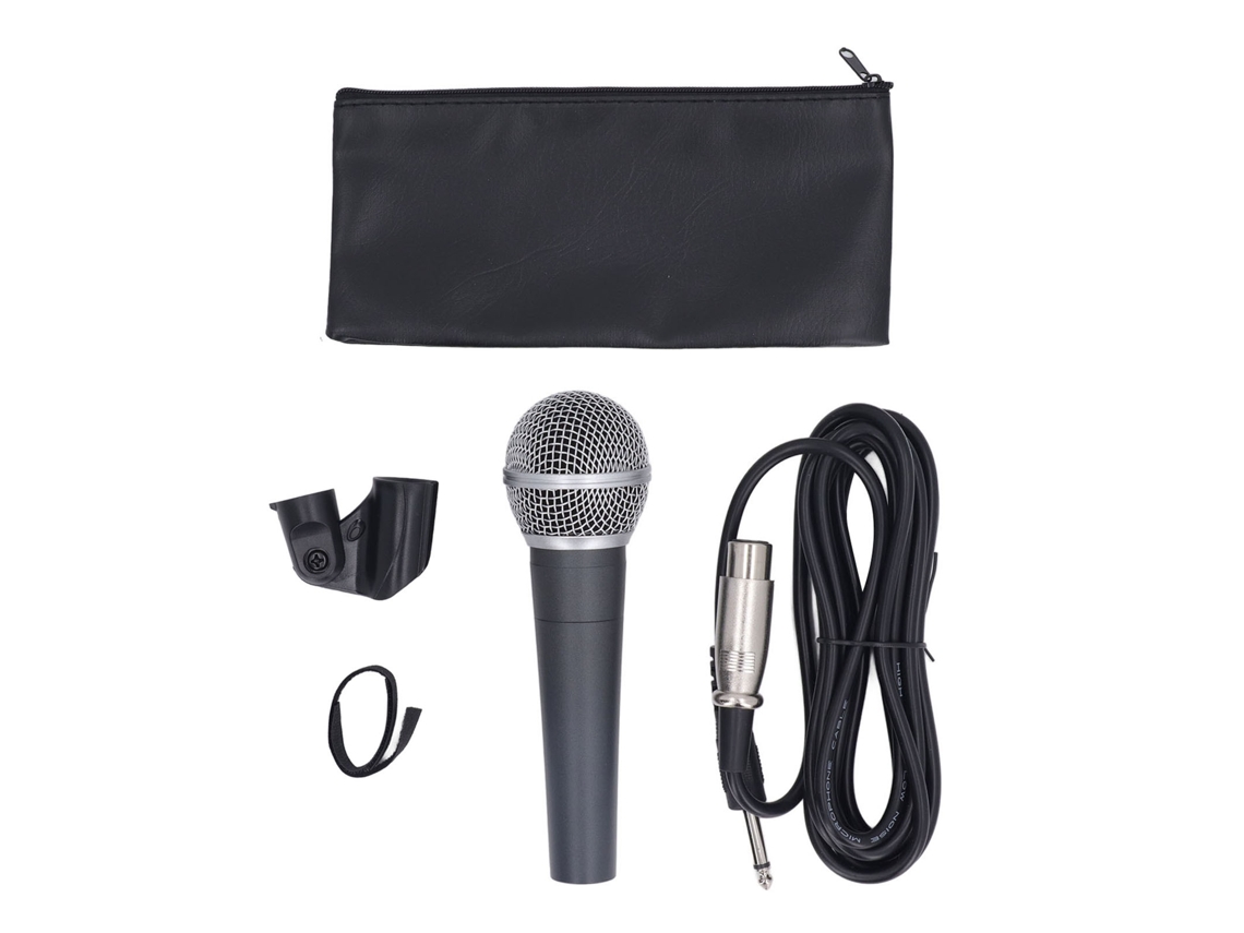 Wired Dynamic Microphone Professional Cardioid Pickup Condenser Mic For Amplifier Mixer For Stage Karaoke LAXISCREED