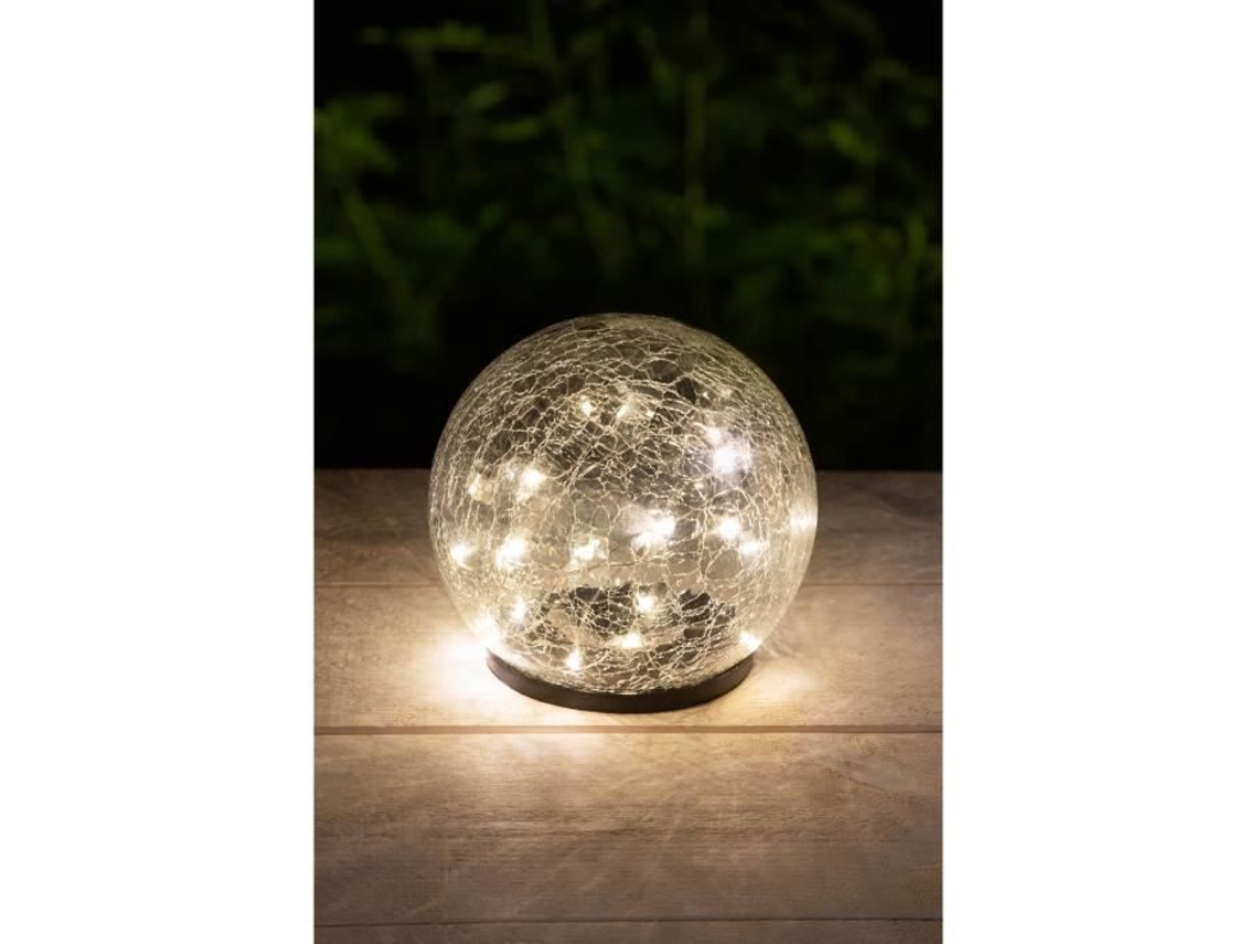 Esfera solar GALIX - Efeito de vidro quebrado - Ø 15cm
