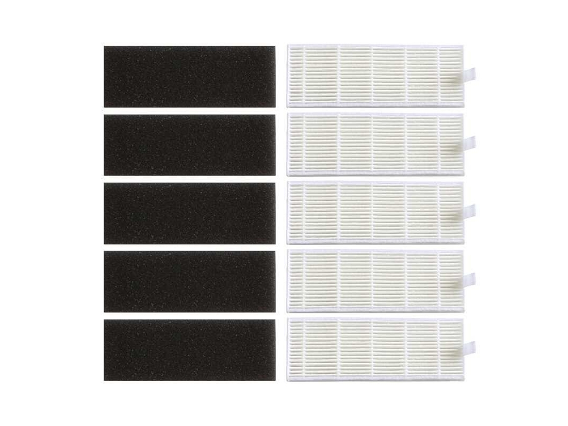 Filtro Hepa Para Aspirador De Pó Ilife A7 A9s A9 A10s Silvercrest Ssra1 Ssr1 Deluxe 500 Dexp Lf 800 Polaris Pvcr 0930 Peças Para Robôs Brilvibera