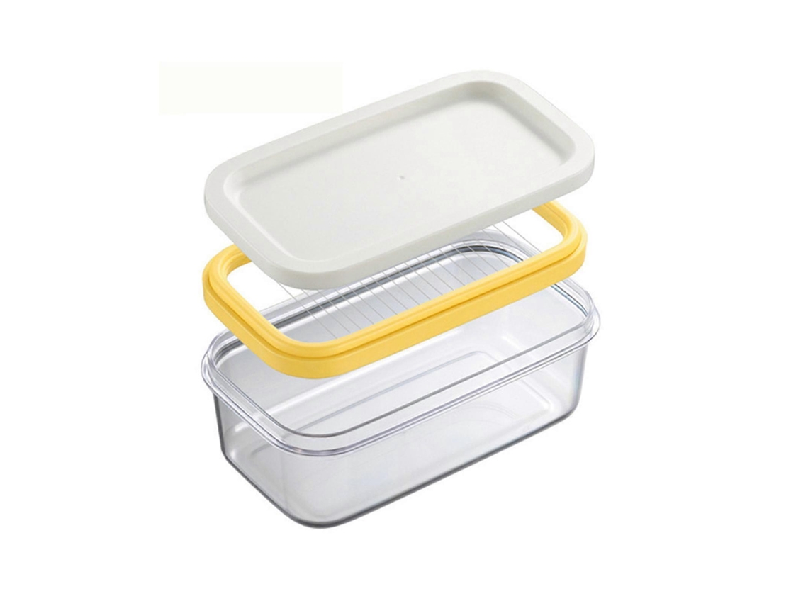 Cortador De Manteiga De Aço Inoxidável, Cortador De Manteiga, Recipiente Para Geladeira Everley891