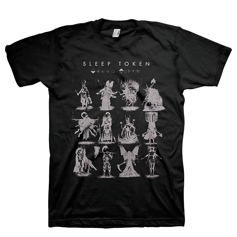 Sleep Token Invert T-shirt Unisex Rockinstone Size:m