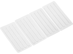 Packove Protetores De Calcanhar Em Gel Femininos, Adesivos E Invisíveis, Silicone Macio, 16-unidades, Para Sapatos De