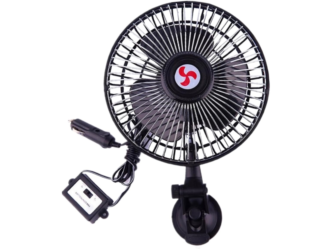 Ventilador De Resfriamento Para Carro Com Ventosa Para Painel