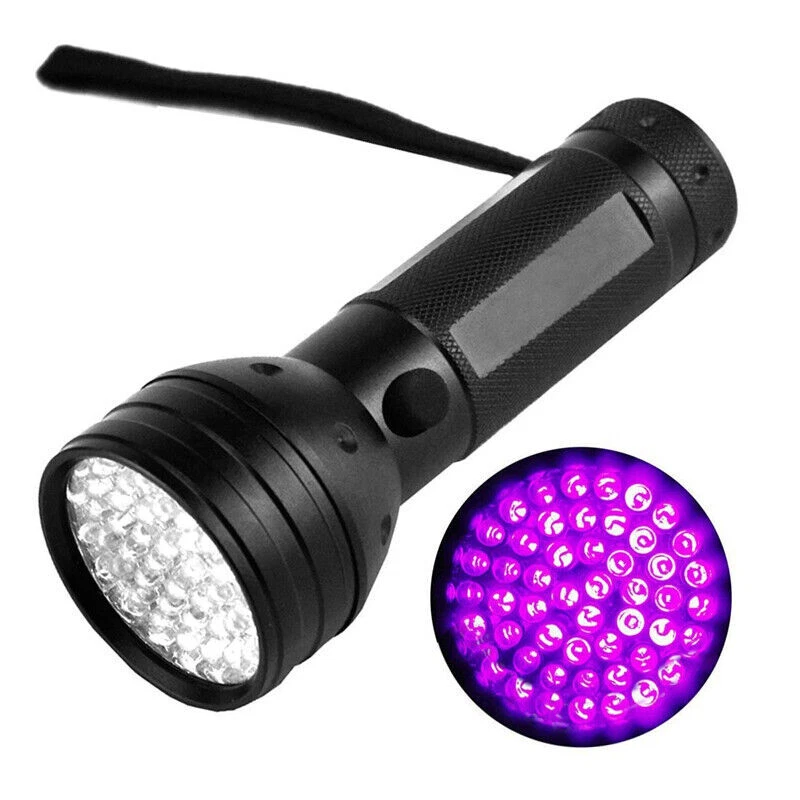 Lanterna Uv Lanterna Uv Luz Negra 51 Led 395 Nano Alumínio SUNNY SPACES