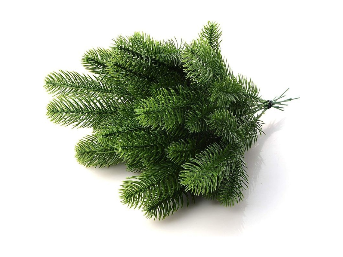 30 Ramas de Pinheiro Artificial para Decoração de Natal