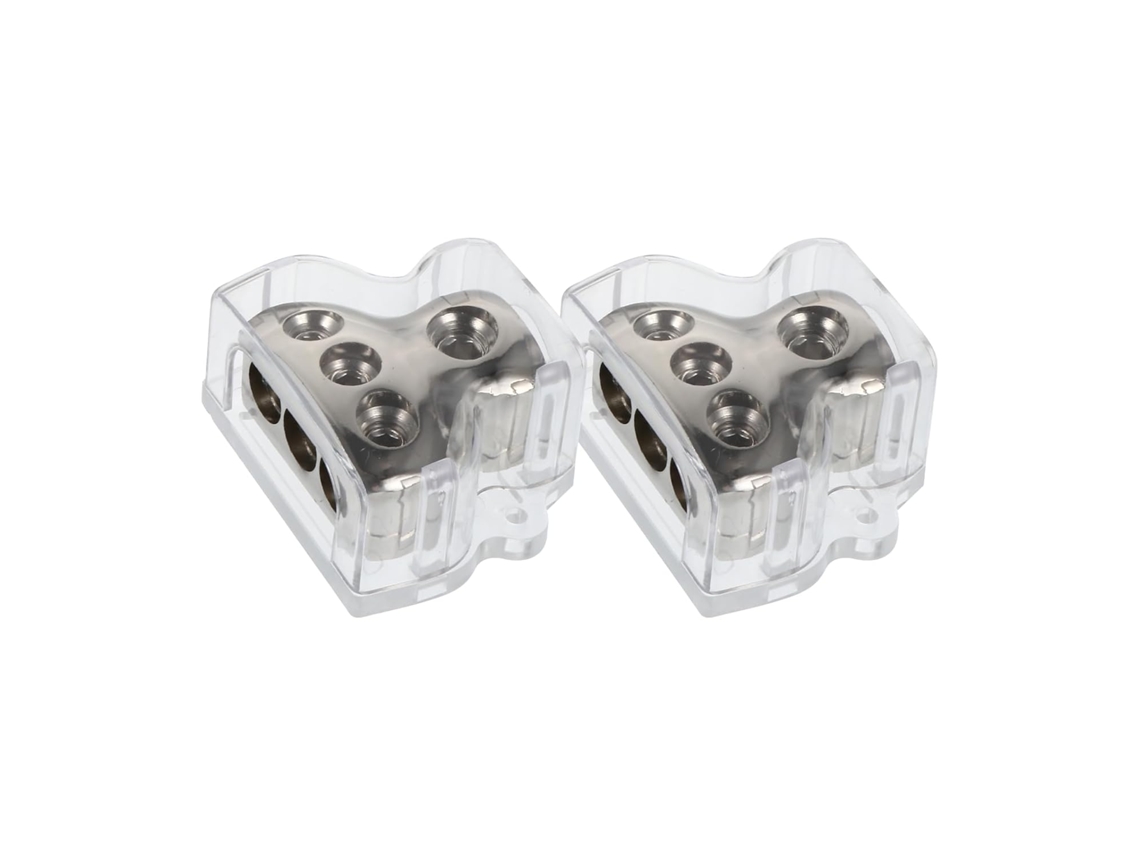 Amplificador Automático De 3 Vias Para Carro, Com Proteção Completa E Resistor.