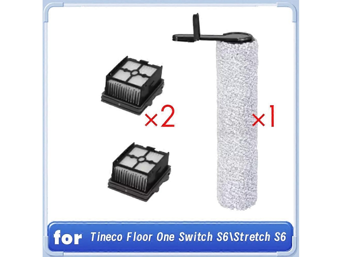 Acessórios Para Aspirador De Pó E Água Tineco Floor One Switch S6/stretch S6: Escova De Rolo, Filtro Hepa