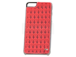 Capa iPhone 5, 5s, SE BENJAMINS Macramé Skulls Rosa