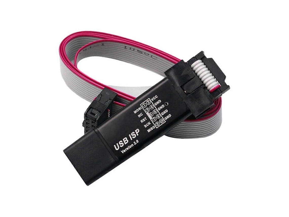 Programador Usb Isp/usbasp Para Microcontroladores 51 E Avr, Compatível Com Windows 7 64 Bits
