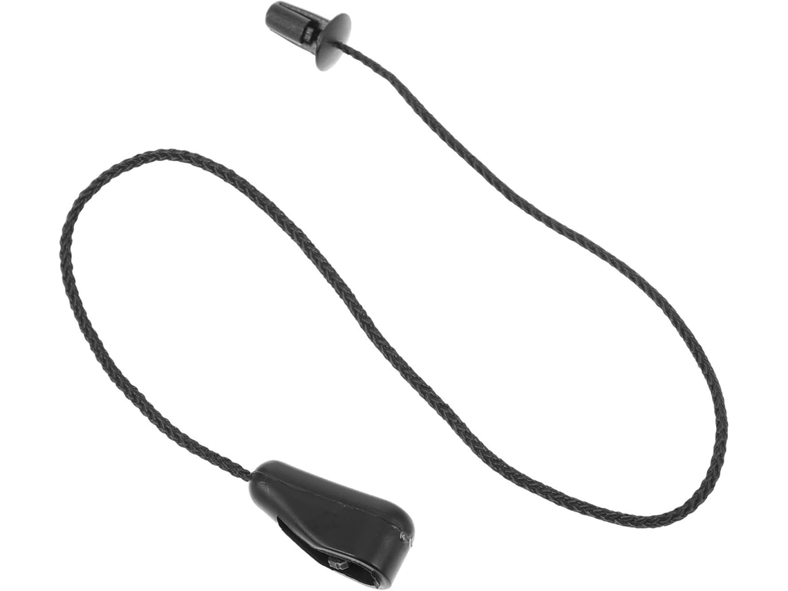 Alça De Armazenamento Para Porta-malas Em Plástico Preto, Resistente E Estável.