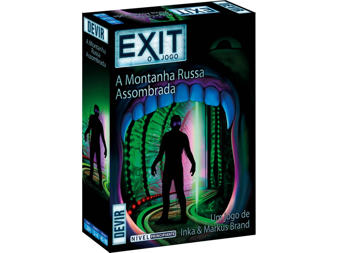 Jogo de Tabuleiro DEVIR EXIT: A Montanha Russa Assombrada