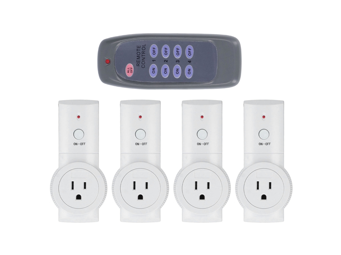 Tomada Elétrica Com Controle Remoto Inteligente Sem Fio Economia De Energia Abs Smart Power Socket