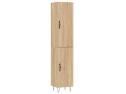 Guarda-roupa alto 34,5x34x180 cm Madeira processada Carvalho Sonoma MAISON EXCLUSIVE
