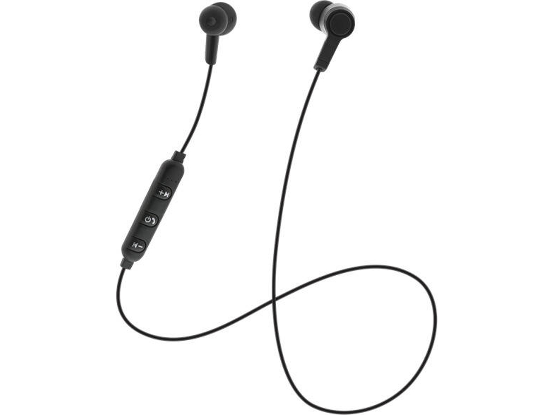 Auriculares Bluetooth STREETZ Hl-Bt301 (In Ear - Microfone - Preto)