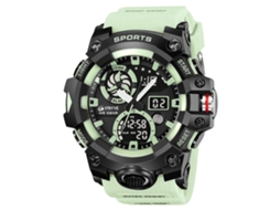 Relógio Esportivo Multifuncional Stryve S8027 Com Cronógrafo E Display Duplo Luminoso Para Estudantes.