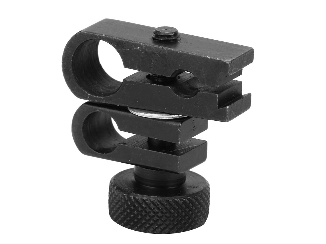 Mandril De Fixação Precisão Keenso Em Aço Tungstênio Para Indicadores Mostrador 8mm, 6mm E 4mm Fixação Robusta Estável