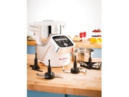Robô de Cozinha MOULINEX Cuisine Companion HF800A13 (4.5 L - 1550 W - 5 acessórios)