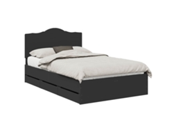 Estrutura de Cama com Cabeceira MAISON EXCLUSIVE (160x200 cm)