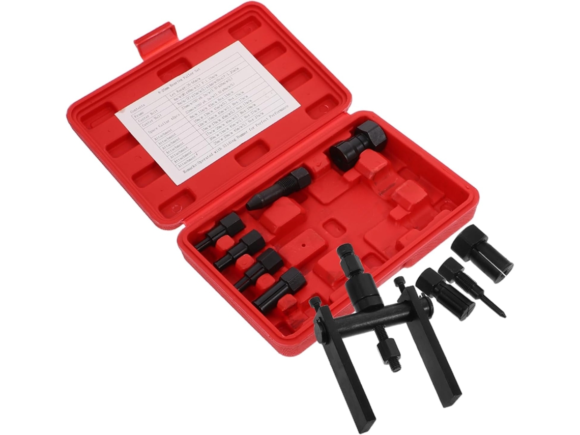 Conjunto De 10 Peças Ferramentas Para Remoção Rolamentos,kit Extrator Ferramenta Extratora...
