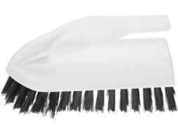 Escova De Limpeza Multifuncional, Design Leve, Cerdas De Plástico Branco.