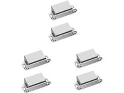 Ganchos de porta reforçados (2/6 peças), usados para portas.