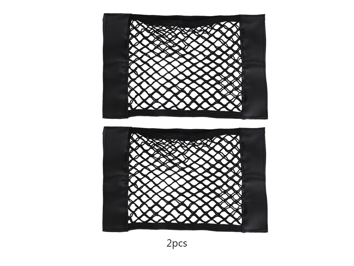 Conjunto de 2 Bolsas de Armazenamento para Banco Traseiro de Carro Organizador de Malas Mesh S/MARCA