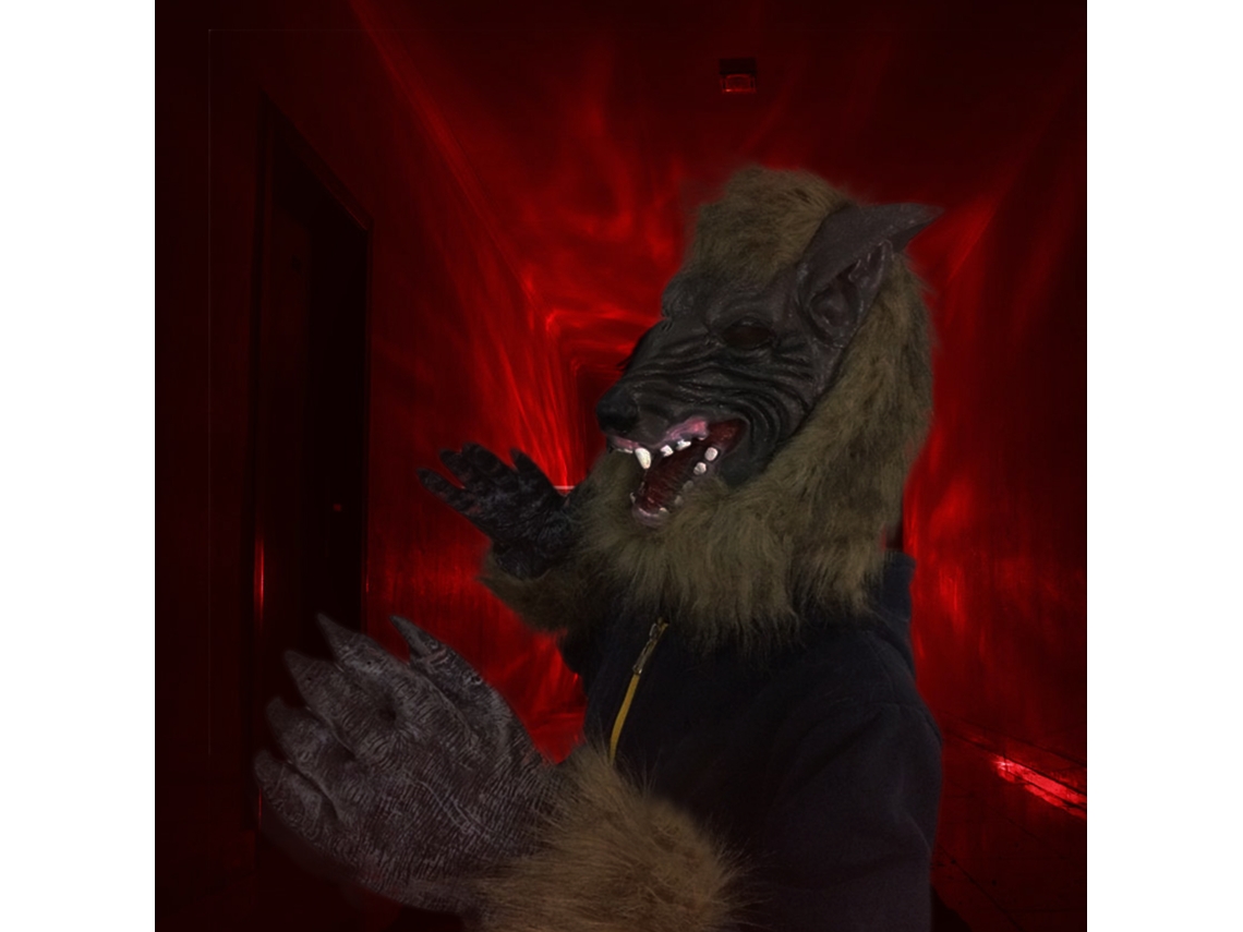 Máscara De Halloween Estilo Horror Fantasia Para Festas