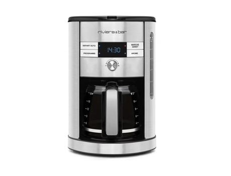 Máquina de Café de Filtro Digital de Aço Inoxidável Bcf550