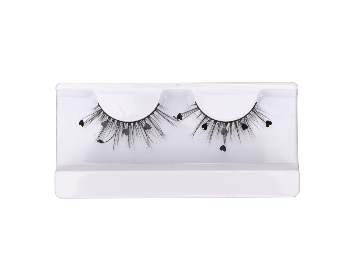 Cílios Falsos Wispy Fluffy Com Strass 7d Para Natal - Leve, Reutilizável E Adequado Para Diferentes Formas De Olhos