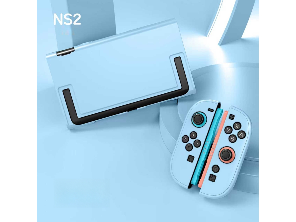 Capa para Nintendo Switch 2, Protetora com Alça Rígida SPQMENT (azul)