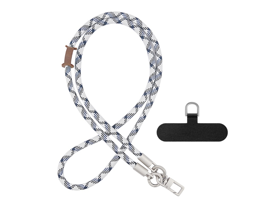 Lurelia Cordão Para Telemóvel Ajustável Anti-perda Transversal 7mm 120 Cm