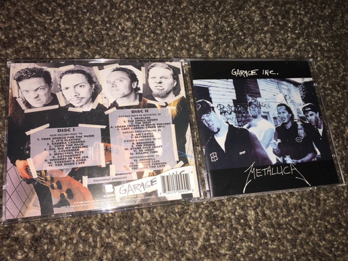 CD Metallica - Garage Inc.