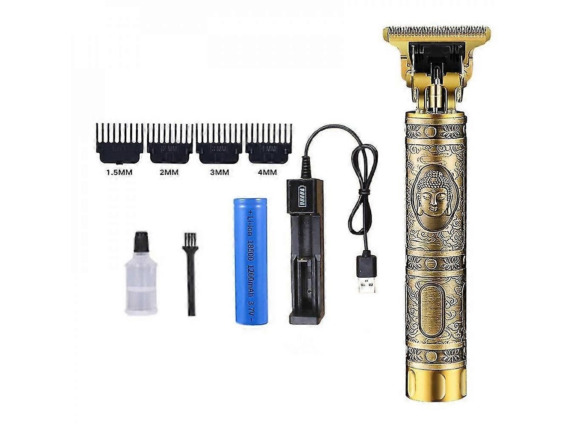 Máquina De Cortar Cabelo Profissional Aparador Barbeador Barba Sem Fio Elétrica Homens Shp