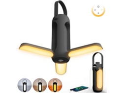 Lanterna De Acampamento Recarregável De 10.000 Mah Com 3 Modos Ajustáveis, Ideal Para Barracas E Acampamentos Ao Ar Livre. Loja Olysi