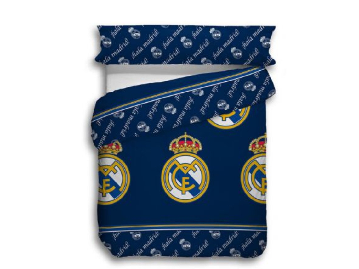 Capa De Edredom Real Madrid Modelo 11 Cama 150 86436