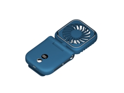Ventilador de Mão EIFSON Portátil com Clip Ecrã Led 3 Velocidadesazul