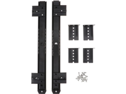 Aboofan 1par De Trilhos Deslizantes Aço Para Teclado, Corrediças Laterais Para Gavetas Com Capacidade De Carga 10kg 22lb