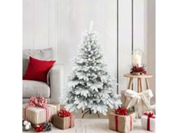 Vidaxl Árvore De Natal Artificial Com 150 Leds Branco 120 Cm Pe E Pvc