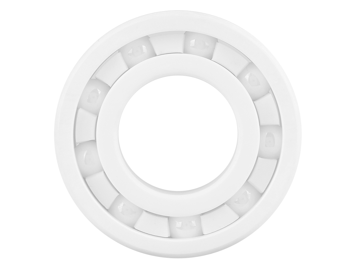 Rodamiento De Bola Cerámico Zro2 Miniatura 6206 Color Blanco 30mm X 62mm X 16mm