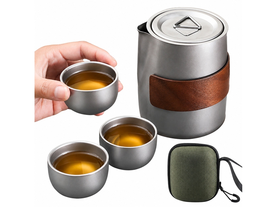 Conjunto De Chá Com Bule