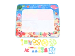 Tapete De Doodle Com Água Reutilizável Grande Para Crianças, Quadro De Pintura E Escrita Educativo Com Canetas