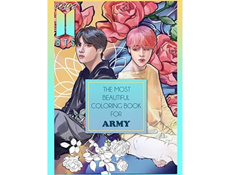 Livro Color BTS! 2 de Kpop-Ftw Print (Inglês)