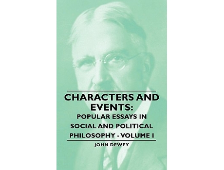 Livro Characters And Events de John Dewey (Inglês)